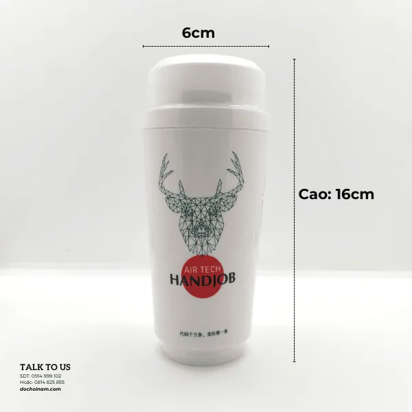 Cốc Thủ Dâm Nam Air Tech Handjob – Công Nghệ Hút Chân Không Siêu Khít (Tặng Gel 200ml) 