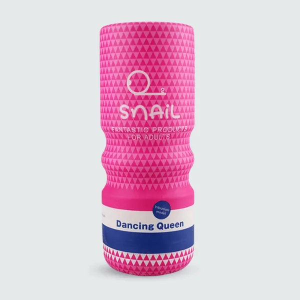 Cốc thủ dâm Snail Dancing Queen 20 chế đệ Rung,  Hậu Môn (Hồng) -  [Quà tặng: Gel bôi trơn 200ml]