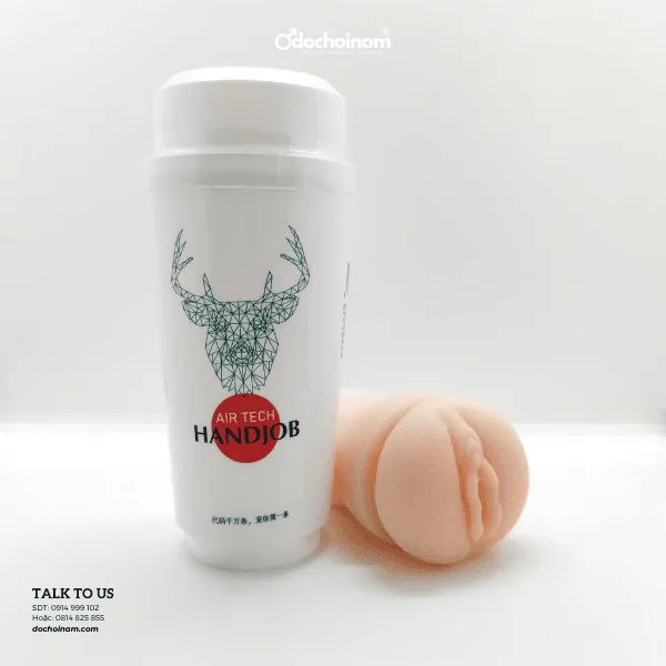 Cốc Thủ Dâm Nam Air Tech Handjob – Công Nghệ Hút Chân Không Siêu Khít (Tặng Gel 200ml) 
