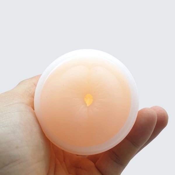 Cốc Massage Nam Giới QING Cải Tiến - Thiết Kế Gập Xoắn Linh Hoạt, Silicone Mềm Mịn Đàn Hồi- [ Quà tặng: Gel bôi trơn 200ml]