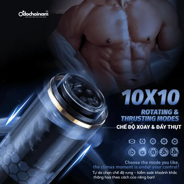 Cốc thủ dâm sục bú cu tự động cho nam cao cấp  -  [Quà tặng: Gel bôi trơn 200ml] 