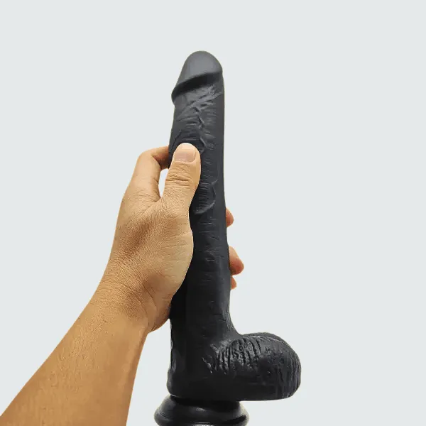 Cu đen Châu Phi 28cm - Quà tặng: Gel bôi trơn 200ml]