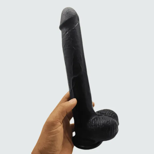 Cu đen Châu Phi 28cm - Quà tặng: Gel bôi trơn 200ml]