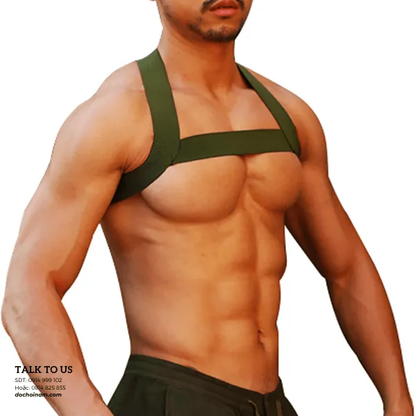 Combo 2 Đai Ngực Nam Sexy BDSM – Phụ Kiện Harness Thời Trang Cực Quyến Rũ