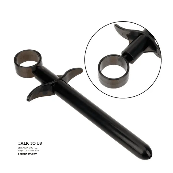 Dụng Cụ Bơm Gel Vệ Sinh Hậu Môn Dạng Xi Lanh Nhựa ABS An Toàn, Tiện Lợi Cho Nam Nữ