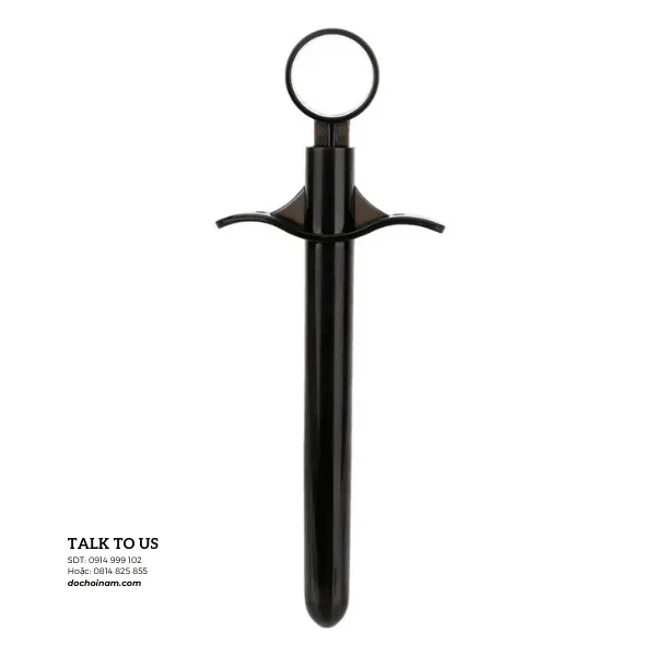 Dụng Cụ Bơm Gel Vệ Sinh Hậu Môn Dạng Xi Lanh Nhựa ABS An Toàn, Tiện Lợi Cho Nam Nữ