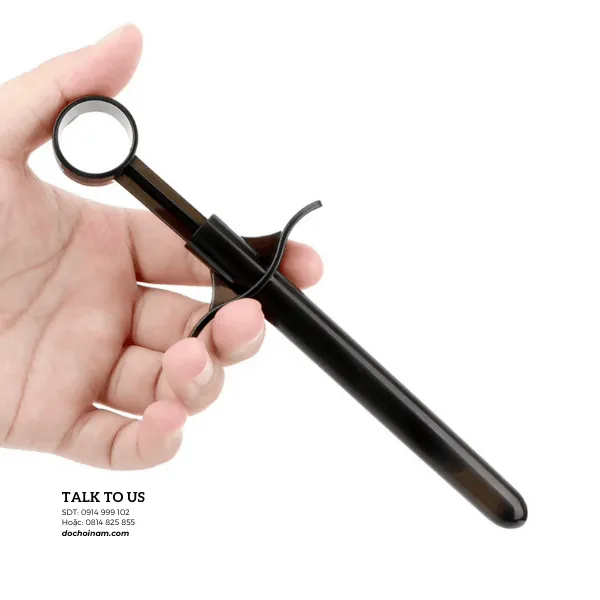 Dụng Cụ Bơm Gel Vệ Sinh Hậu Môn Dạng Xi Lanh Nhựa ABS An Toàn, Tiện Lợi Cho Nam Nữ