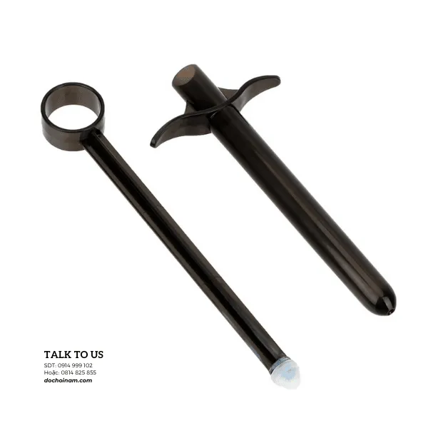 Dụng Cụ Bơm Gel Vệ Sinh Hậu Môn Dạng Xi Lanh Nhựa ABS An Toàn, Tiện Lợi Cho Nam Nữ