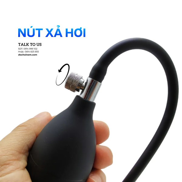 Sextoy Nam Plug Bơm Hơi Giãn Nở Từ Nhỏ Đến To Đầu Dương Vật – Kích Thích Mạnh Mẽ Điểm G & Tuyến Tiền Liệt