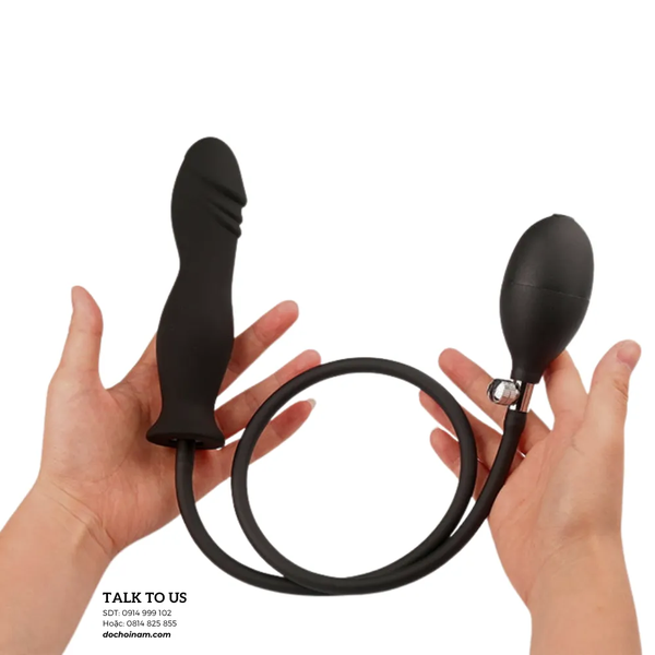 Sextoy Nam Plug Bơm Hơi Giãn Nở Từ Nhỏ Đến To Đầu Dương Vật – Kích Thích Mạnh Mẽ Điểm G & Tuyến Tiền Liệt