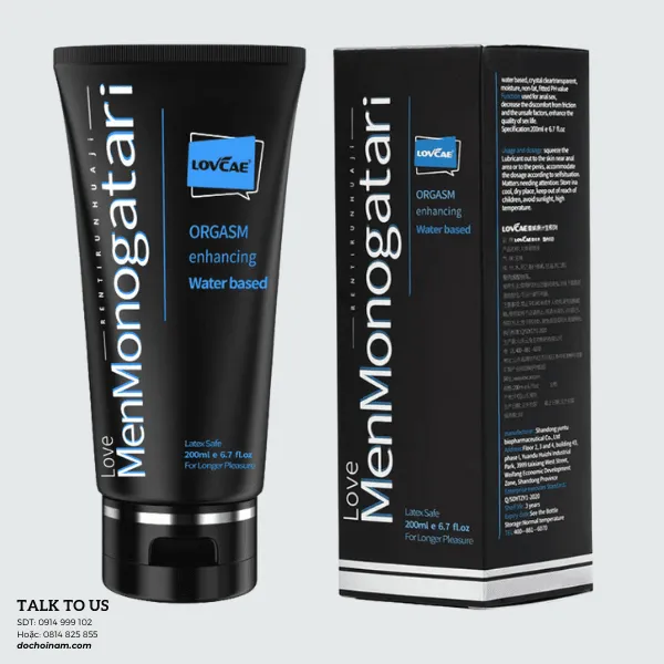 Gel Bôi Trơn Gốc Nước Monogatari 200ml – Dịu Nhẹ Cho Da Nhạy Cảm, Mềm Mượt Từng Khoảnh Khắc