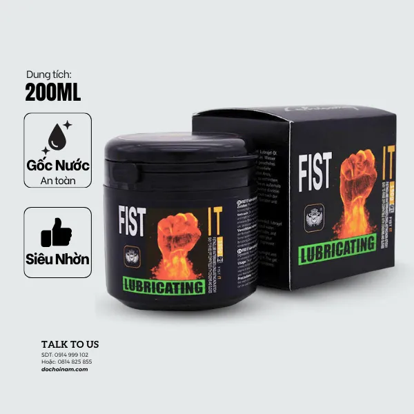 Fist It Lubricating 150ml – Gel Bôi Trơn Chuyên Dụng Cho Fisting, Đồ Chơi Lớn