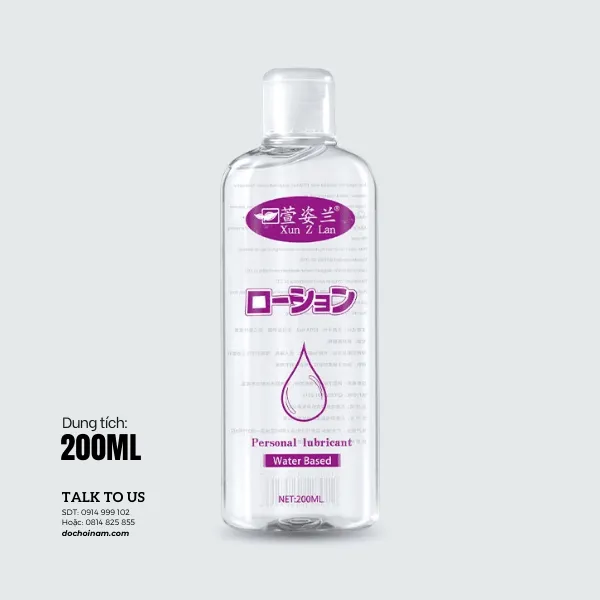 Gel Bôi Trơn Xun Z Lan Nhật Bản – Mượt Mà & Lâu Khô, Dung Tích 200ml