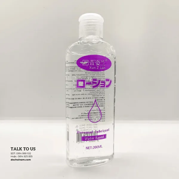 Gel Bôi Trơn Xun Z Lan Nhật Bản – Mượt Mà & Lâu Khô, Dung Tích 200ml