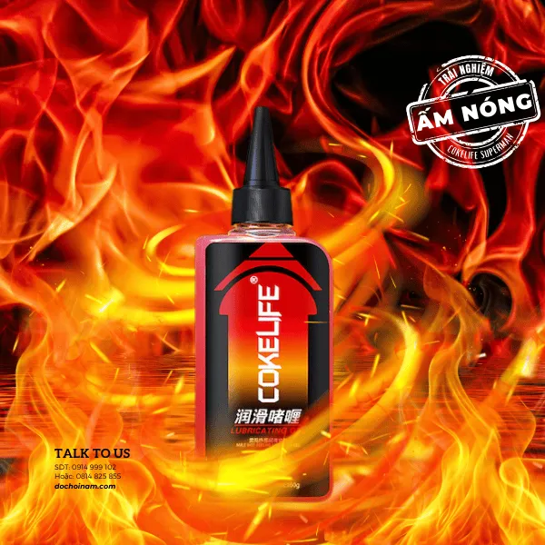 Gel Bôi Trơn Nóng Ấm COKELIFE Đỏ 85ml – Kích Thích Khoái Cảm Mãnh Liệt
