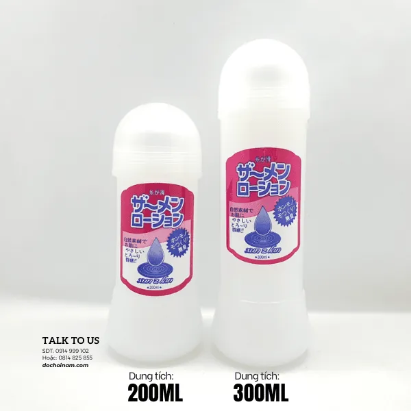 Gel Tinh Trùng 200ml – Gel Bôi Trơn Gốc Nước Siêu Trơn Mịn