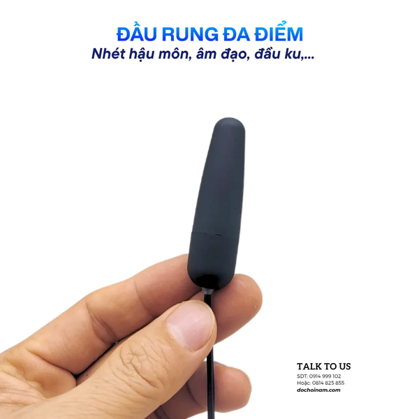 Bộ Kẹp Ty Rung Đa Điểm Cổng Sạc USB – 3 Đầu Rung Kích Thích Nhạy Cảm 10 Chế Độ - [ Tặng kèm gel: 200ml]