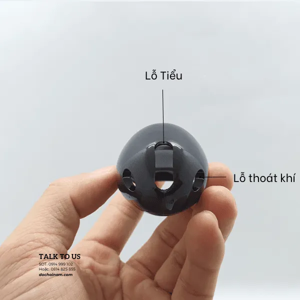 Khóa cu trinh tiết nam giới, phù hợp với kích thước dương vật