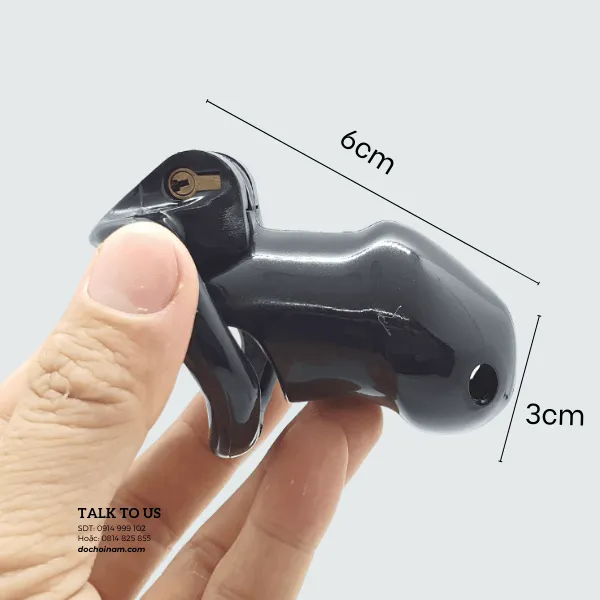 Khóa cu trinh tiết nam giới, phù hợp với kích thước dương vật