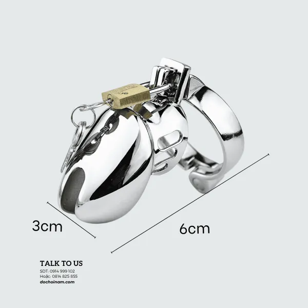 Khóa Cu Inox Cao cấp – Tạo Kích Thích & Nuôi Tinh Trùng Hiệu Quả