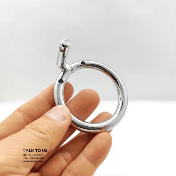 Khóa Dương Vật Lò Xo Inox Cao Cấp – Sexy, An Toàn & Thoáng Khí