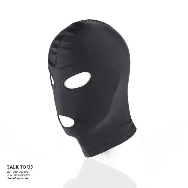 Mặt Nạ BDSM Che Kín Đầu – Phụ Kiện Dom Sub Nhập Vai Kích Thích