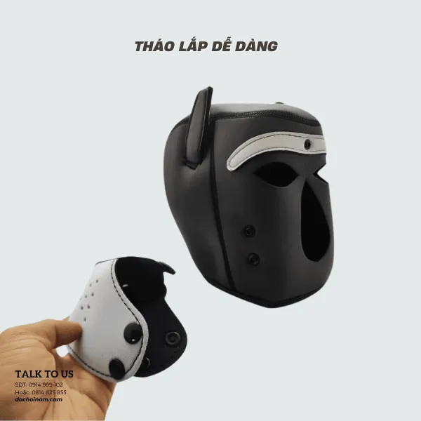 Mặt Na Đầu Chó BDSM – Phụ Kiện Đồ Chơi Bạo Dâm Quyến Rũ
