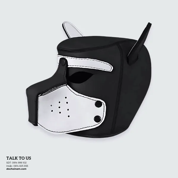 Mặt Na Đầu Chó BDSM – Phụ Kiện Đồ Chơi Bạo Dâm Quyến Rũ