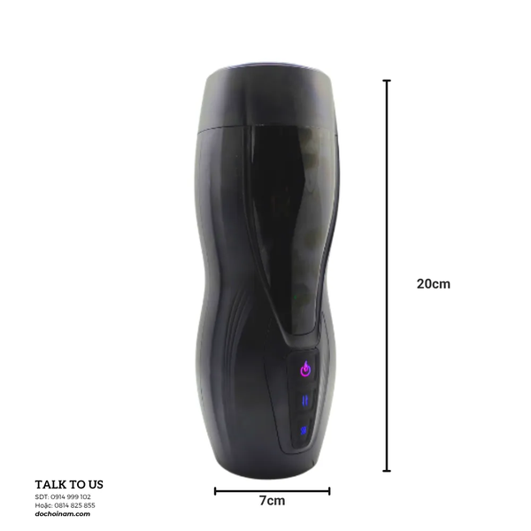 Máy Bú Mút Tự Động – Tự Động Lên Xuống, Rung & Làm Ấm | Sạc USB - [Quà tặng: Gel bôi trơn 200ml] 