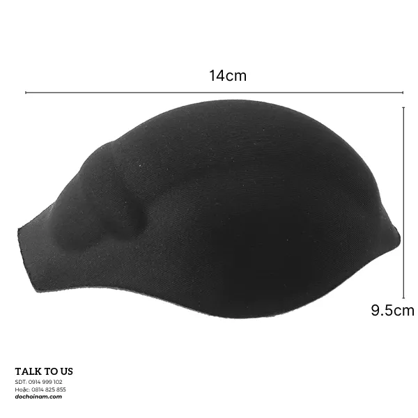 Combo 2 Miếng Độn Dương Vật Nam Mút Xốp Tạo Hiệu Ứng To Hơn – Kích Thước 14x9.5cm