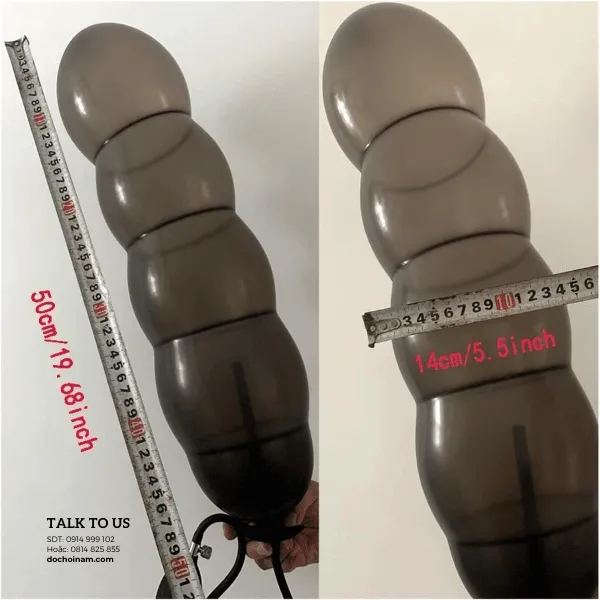Sextoy Nam Plug Bơm Hơi Giãn Nở Từ Nhỏ Đến To – Kích Thích Mạnh Mẽ Điểm G & Tuyến Tiền Liệt