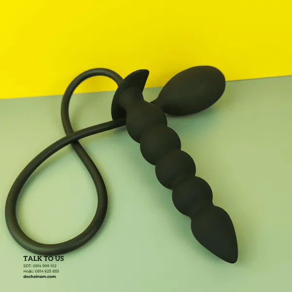 Sextoy Nam Plug Bơm Hơi Giãn Nở Từ Nhỏ Đến To – Kích Thích Mạnh Mẽ Điểm G & Tuyến Tiền Liệt