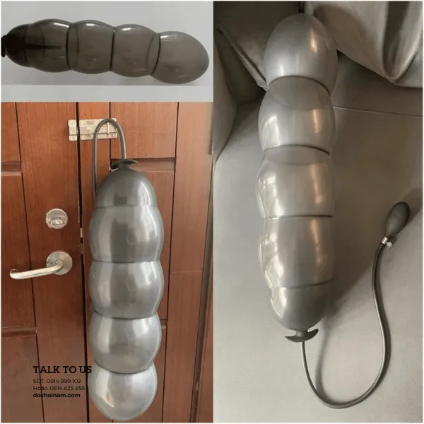 Sextoy Nam Plug Bơm Hơi Giãn Nở Từ Nhỏ Đến To – Kích Thích Mạnh Mẽ Điểm G & Tuyến Tiền Liệt