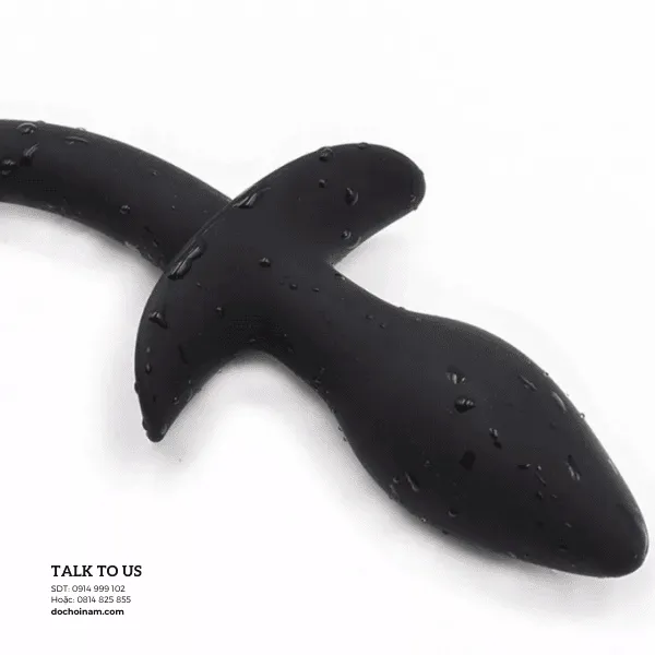 Plug Đuôi Chó BDSM Cắm Hậu Môn – Đồ Chơi Nam Kích Thích Tuyến Tiền Liệt, Cosplay Sexy + Tặng Gel Bôi Trơn 50ml