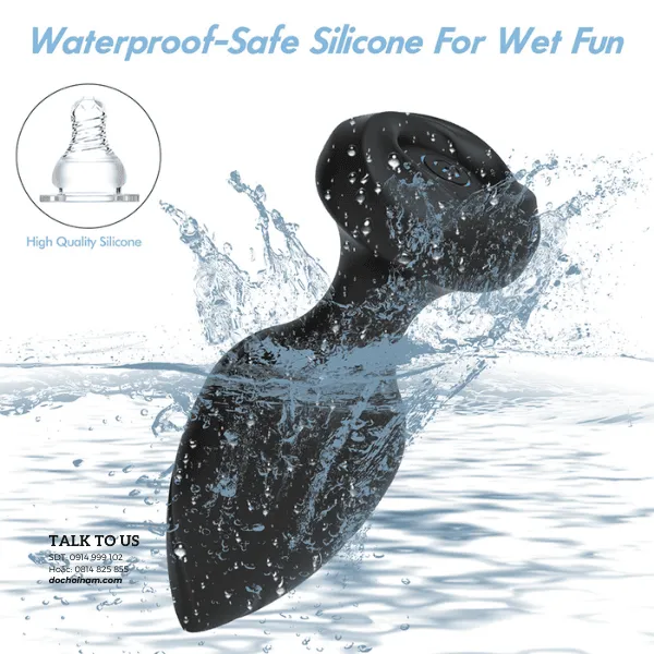 Plug Rung Hỏa Tiễn Kích Thích Hậu Môn - Quà tặng: Gel bôi trơn 200ml]