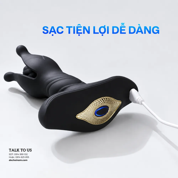 Mật Mộc Dạ Vũ – Bạch Tuộc Cám Dỗ | 9 Chế Độ Rung - [Quà tặng: Gel bôi trơn 200ml] 