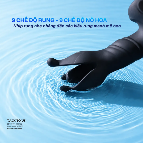 Mật Mộc Dạ Vũ – Bạch Tuộc Cám Dỗ | 9 Chế Độ Rung - [Quà tặng: Gel bôi trơn 200ml] 