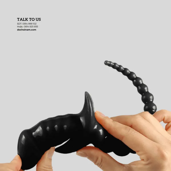 Plug hậu môn đuôi chó rung 10 chế độ – Ôm khít, rung sâu kích thích tuyến tiền liệt, cho màn cosplay & BDSM bùng nổ khoái cảm.