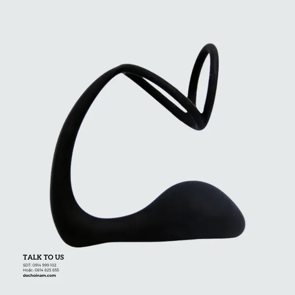 Plug Hậu Môn Kích Thích Tuyến Tiền Liệt – Hỗ Trợ Cương Cứng Cho Nam Giới, Tặng Gel Bôi Trơn 50ml