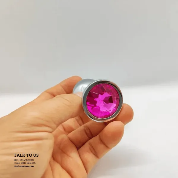 Plug Hậu Môn Inox Cao Cấp – Kích Thích Điểm G Nam Giới, Tặng Gel Bôi Trơn 50ml