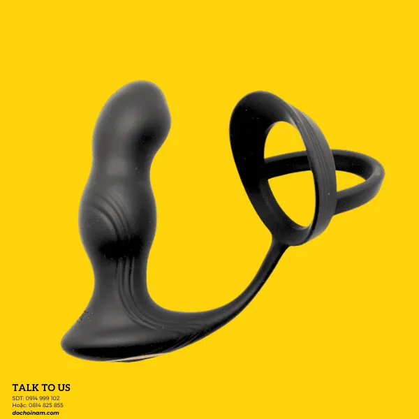 Plug Rung Chế Độ  Kết Nối Bằng App –  Đồ Chơi Hậu Môn Cho Nam _ Quà Tặng Gel Bôi Trơn 200ml