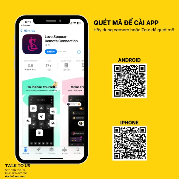 Plug Rung Chế Độ  Kết Nối Bằng App –  Đồ Chơi Hậu Môn Cho Nam _ Quà Tặng Gel Bôi Trơn 200ml