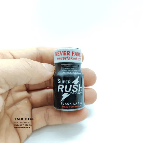 Popper 10ml Supper Rush Original tăng cảm giác hưng phấn