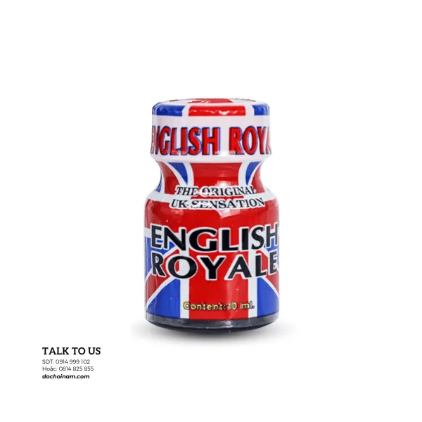 Popper 10ml English Royale giúp tăng hưng phấn