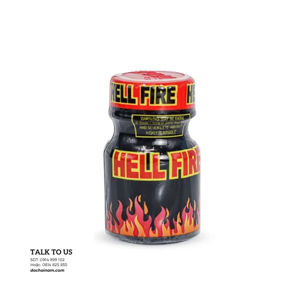 Popper 10ml Hell Fire tăng cảm giác hưng phấn