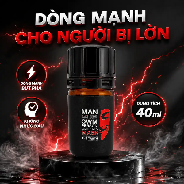 Popper 40ml Man Own Mask