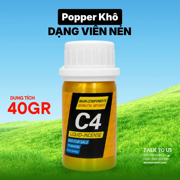 Popper khô C4 