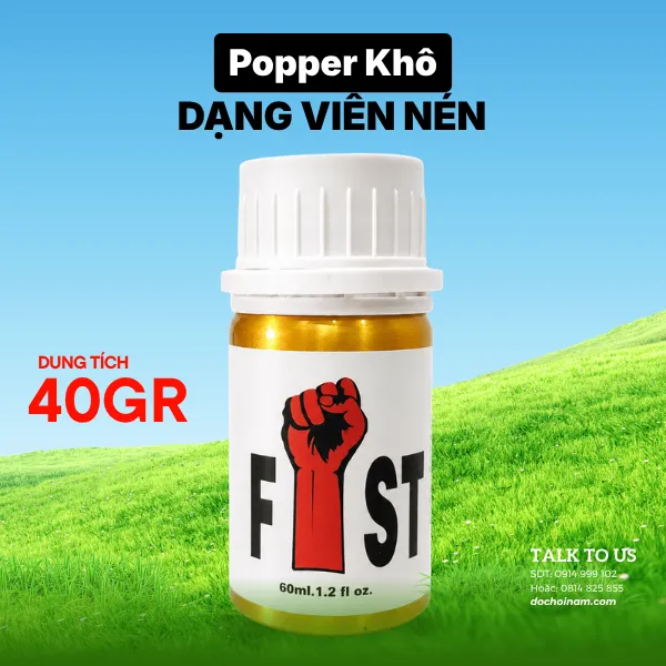 Popper khô Fist 40gr
