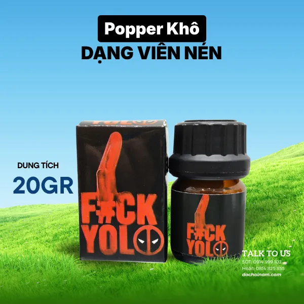 Popper Khô Fuck Yolo 20gr