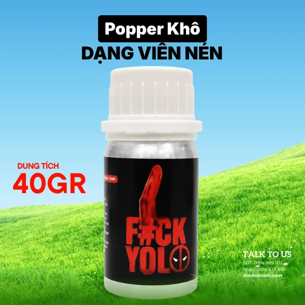 Popper khô Fuck Yolo 40gr